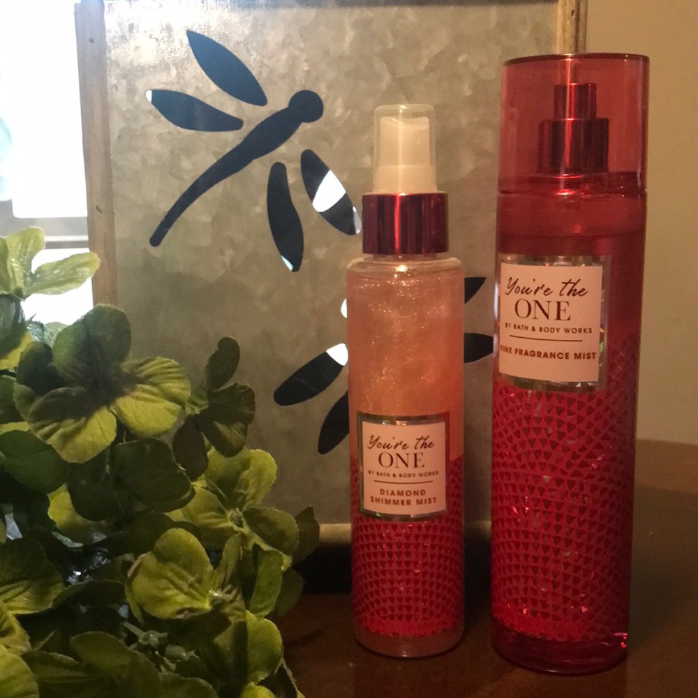 Shower gel, lotion and body sprays.